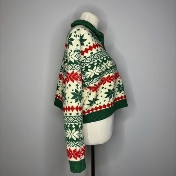 ASOS- Christmas Quarter Zip - Picture 4 of 6